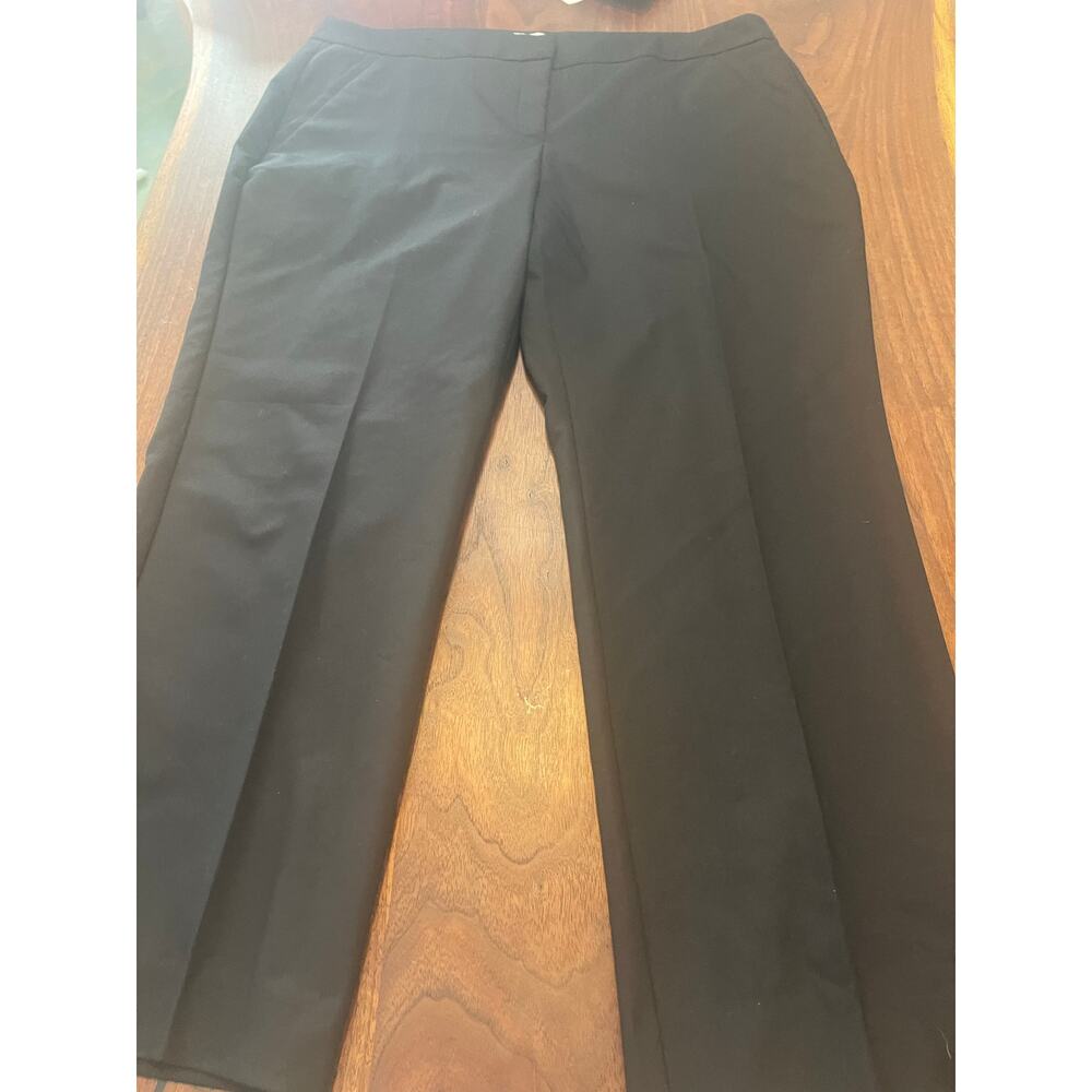 Chicos so slimming dress pants 2.5 medium black old money clean girl preppy